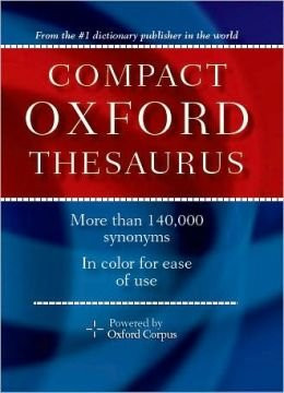 Compact Oxford Thesaurus (Spark Publishing) (Miniature Edition) by Oxford University Press, 9781411405103