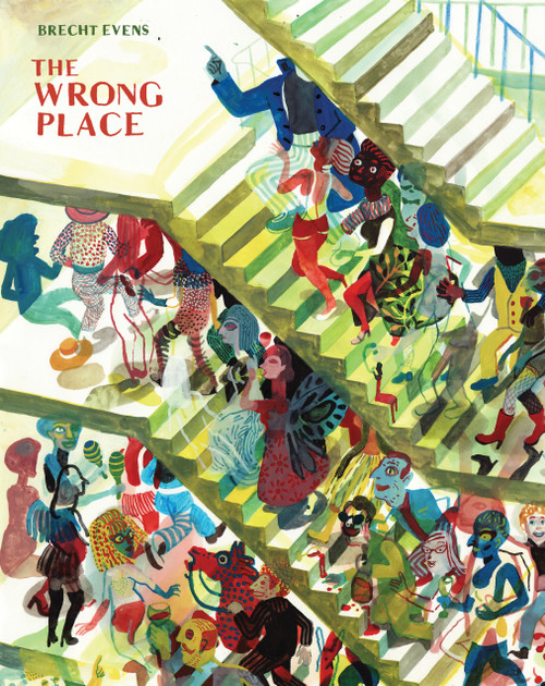 The Wrong Place by Brecht Evens, Michele Hutchison, Laura Watkinson, Rhian Heppleston, 9781770468214