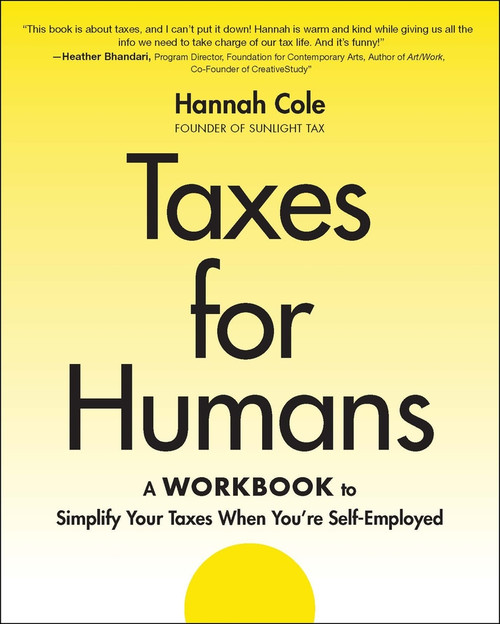Taxes for Humans Workbook by Hannah Cole, 9781394298891