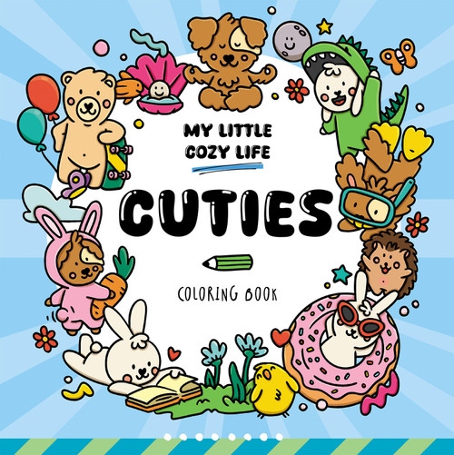 Cuties (Coloring Book) by Caro van den Berg, 9781835555361