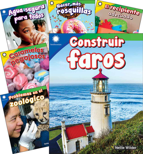 Smithsonian Informational Text: Creative Solutions Spanish Grades K-1: 6-Book Set by Multiple Authors, 9781087632438