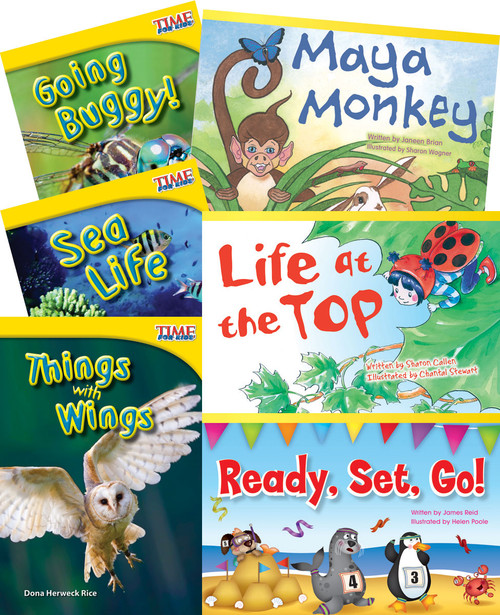 Animal Groups 6-Book Set by Multiple Authors, 9781480722156