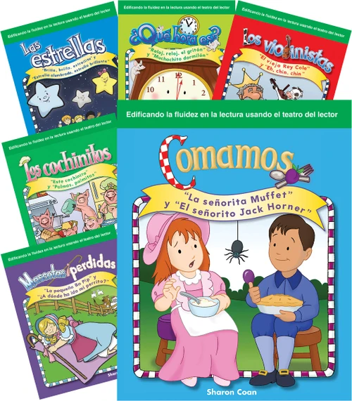 Children's Rhymes 6-Book Spanish Set by Multiple Authors, 9781493812608