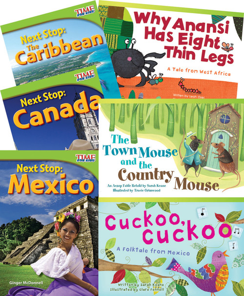 Countries and Regions  6-Book Set by Multiple Authors, 9781480722040