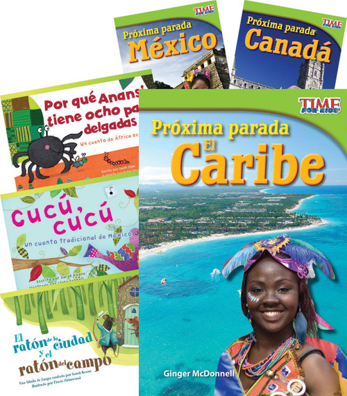 Países y regiones (Countries and Regions) 6-Book Set (Spanish Edition) by Multiple Authors, 9781493808458