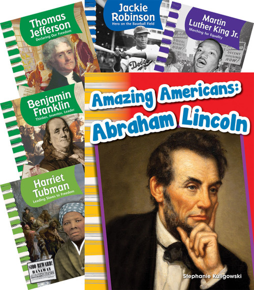 Famous Americans 6-Book Set by Multiple Authors, 9781480748835