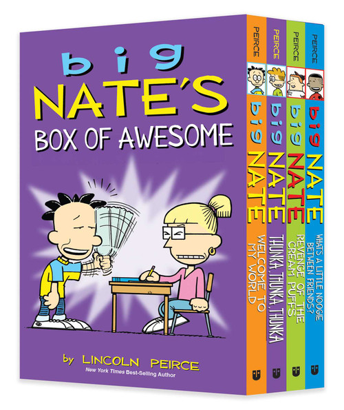 Big Nate's Box of Awesome (Volume 13-16) by Lincoln Peirce, 9798881605919