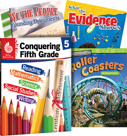 Conquering Fifth Grade, 4-Book Set by Multiple Authors, 9781493887903