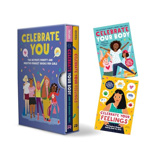 Celebrate You Box Set (The Ultimate Puberty and Positive-Mindset Books for Girls) by Rockridge Press, 9781638788751