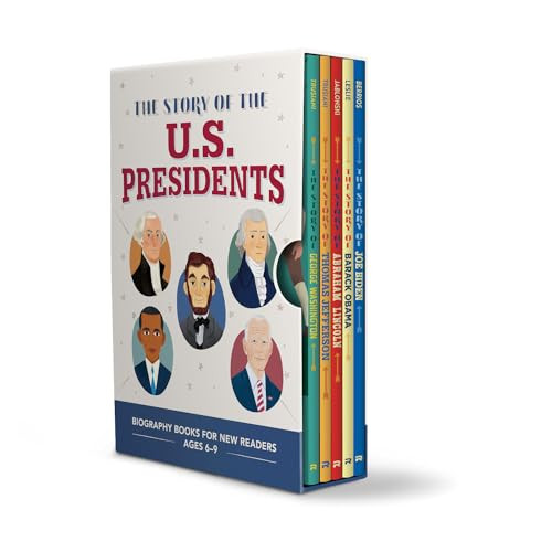 The Story of the U.S. Presidents 5 Book Box Set (Inspiring Biographies for Young Readers) by Rockridge Press, 9798886087437