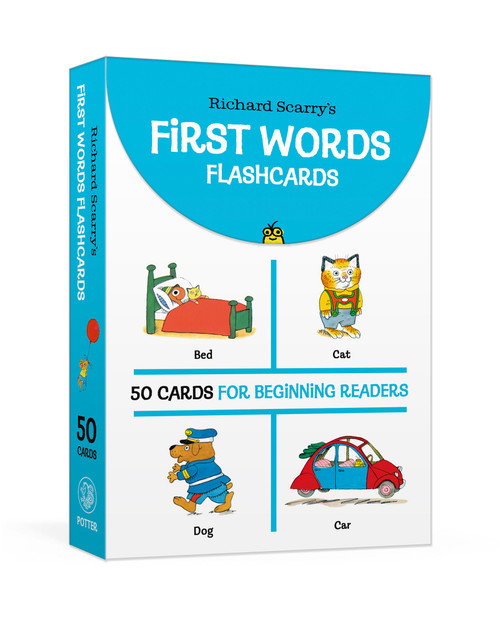 Richard Scarry's First Words Flashcards (50 Cards for Beginning Readers) by Richard Scarry, 9798217033768