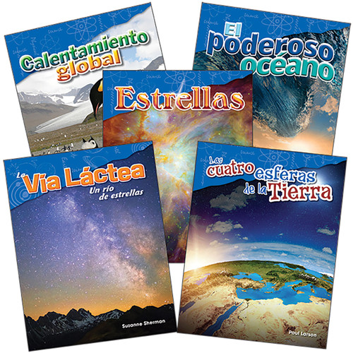 Earth and Space Science Grade 5 Spanish: 5-Book Set by Multiple Authors, 9781425824976