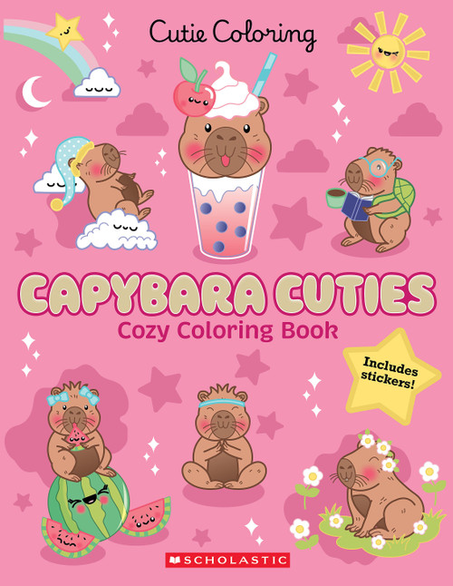 Capybara Cuties (Color & Chill) by Scholastic, 9798225042233