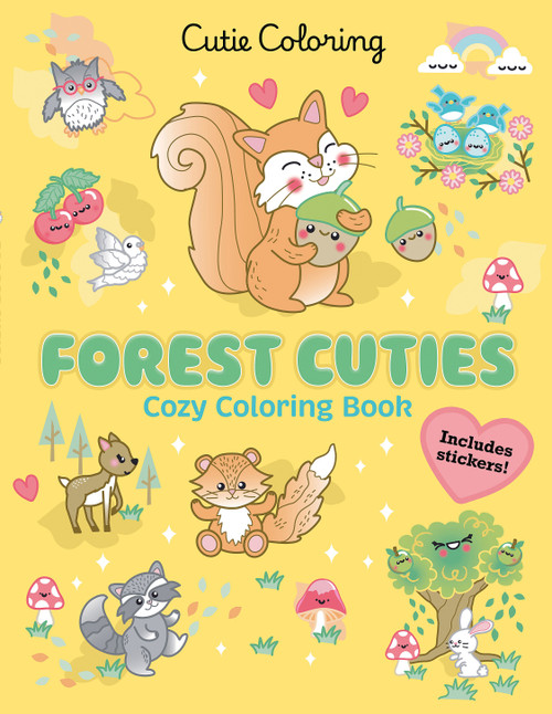 Forest Cuties (Color & Chill) by Scholastic, 9798225042257