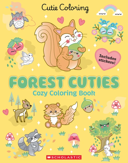 Forest Cuties (Color & Chill) by Scholastic, 9798225042257