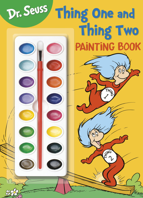 Dr. Seuss: Thing One and Thing Two Painting Book (Coloring and Activity Book with Paint Box) by Random House, Random House, 9780593814246