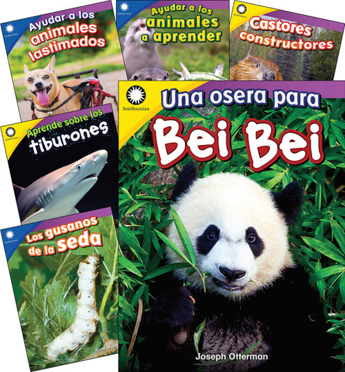 Smithsonian Informational Text: Animals Spanish Grades K-1: 6-Book Set by Multiple Authors, 9781087632421
