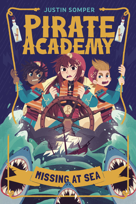 Pirate Academy: Missing at Sea by Justin Somper, Teo Skaffa, 9798217050451