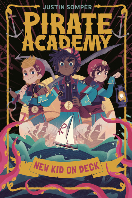 Pirate Academy: New Kid on Deck - 9798217050420 by Justin Somper, Teo Skaffa, 9798217050420