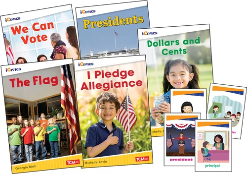 iCivics Grade K: Leadership & Responsibility 5-Book Set + Game Cards by Multiple Authors, 9781087668246