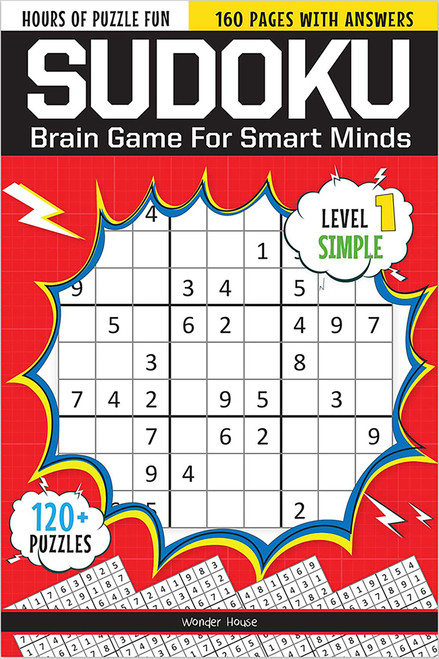 Sudoku - Brain Booster Puzzles for Kids (Level 1 (Simple)) by Wonder House Books, 9789354403279