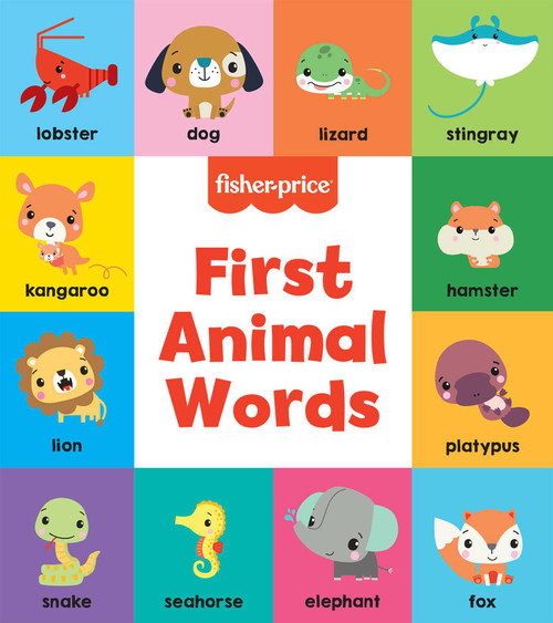 Fisher-Price:  First Animal Words by Mattel, 9781640365971