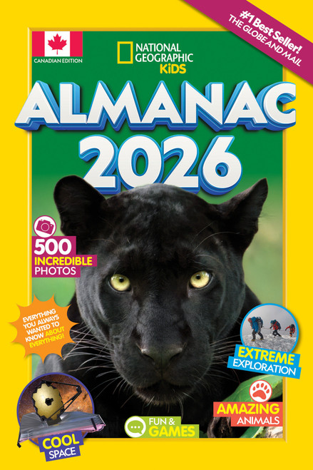 National Geographic Kids Almanac 2026 (Canadian Edition) by National Geographic Kids, 9781426377839