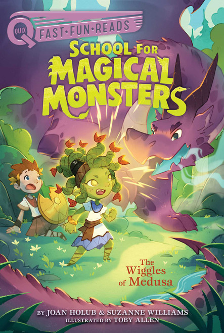 The Wiggles of Medusa (A QUIX Book) by Joan Holub, Suzanne Williams, Toby Allen, 9781665917797
