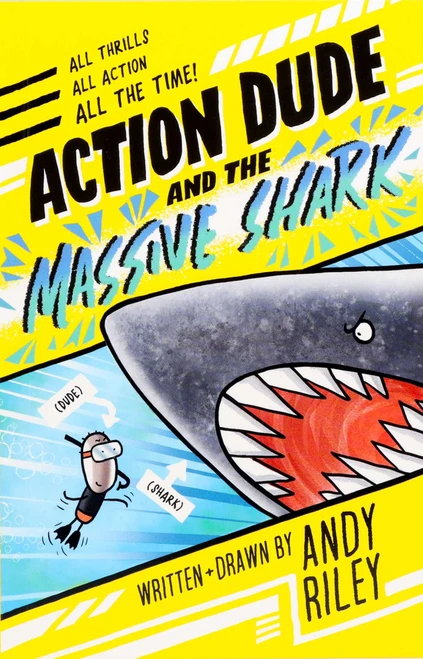 Action Dude and the Massive Shark by Andy Riley, 9781667211671