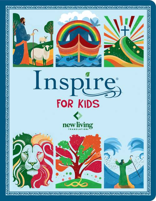 Inspire Bible for Kids NLT (Softcover) (The Bible for Coloring & Creative Journaling) by New Living Translation, Tyndale, 9781496484697