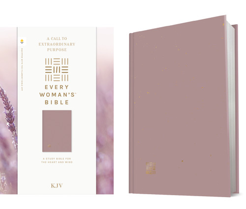 KJV Every Woman's Bible, Filament Enabled (Hardcover, Plum, Red Letter) by Tyndale, Naomi Cramer Overton, 9781496485007