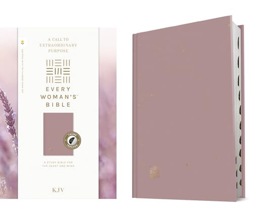 KJV Every Woman's Bible, Filament Enabled (Hardcover, Plum, Indexed, Red Letter) by Tyndale, Naomi Cramer Overton, 9781496485014