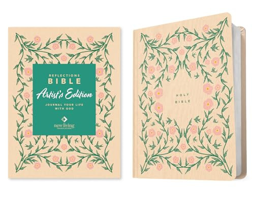 NLT Reflections Bible, Artist's Edition (Hardcover Cloth) (Journaling Your Life with God) by New Living Translation, Tyndale, 9798400508585