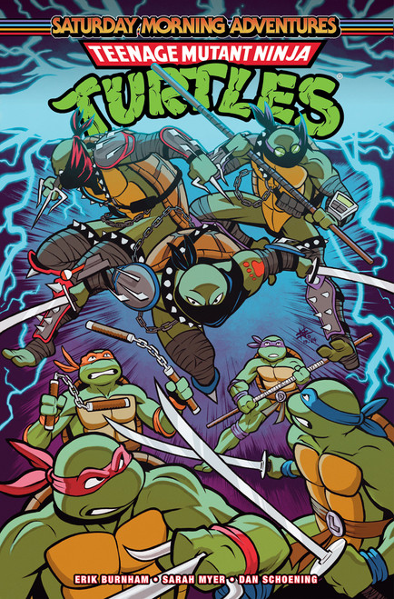 Teenage Mutant Ninja Turtles: Saturday Morning Adventures, Vol. 7 by Erik Burnham, Sarah Myer, Dan Schoening, 9798887243948