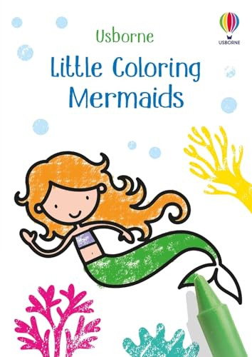 Little Coloring Mermaids by Matthew Oldham, Jenny Addison, 9781836053361