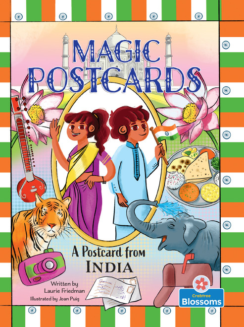 A Postcard from India - 9781039883789 by Laurie Friedman, 9781039883789