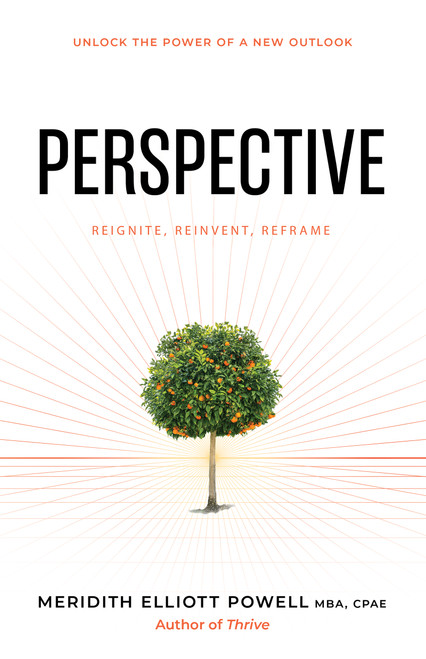 Perspective (Reframe Negative Thinking, Reignite Your Motivation, and Reinvent Your Life) by Meridith Elliott Powell, MBA, CSP, 9781640955813
