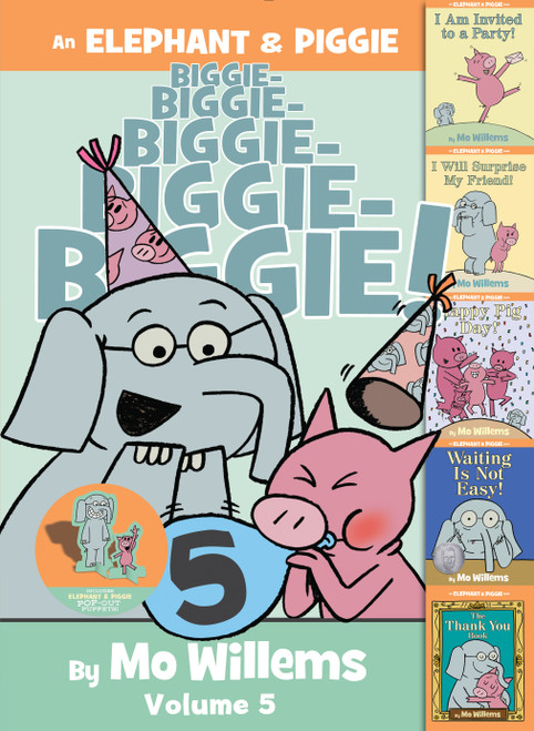 An Elephant & Piggie Biggie! Volume 5 - 9781368109024 by Mo Willems, 9781368109024