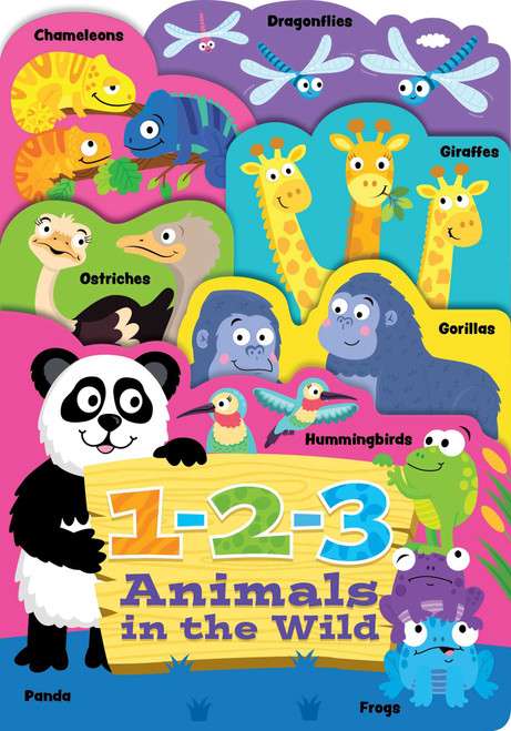 1-2-3 Animals in the Wild by Jennifer Bartlett, 9781423669463