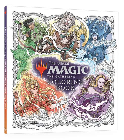 The Official Magic: The Gathering Coloring Book by Official Magic: The Gathering Licensed, 9780593838198