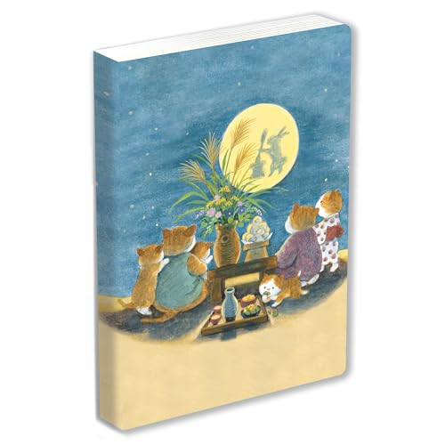 Journal Kawaii Cats, Lined Paperback (Rabbit Moon) by Setsu Broderick, Tuttle Studio, 9780804859431