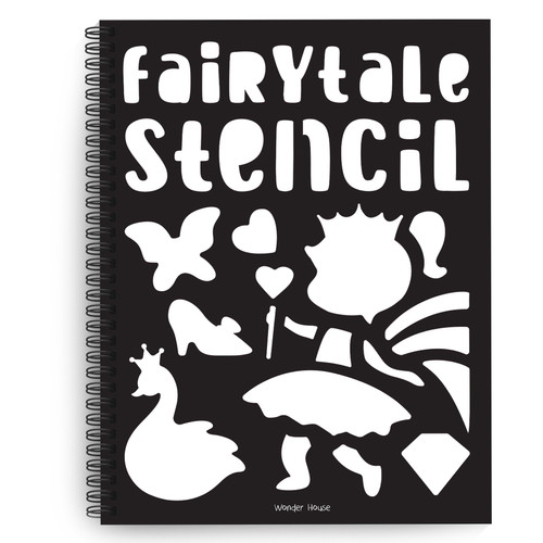 Stencil Book: Fairytale by Wonder House Books, 9789358563511