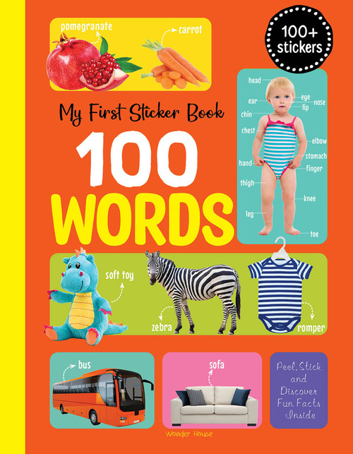 My First 100 Words Stickers, 9789362140364