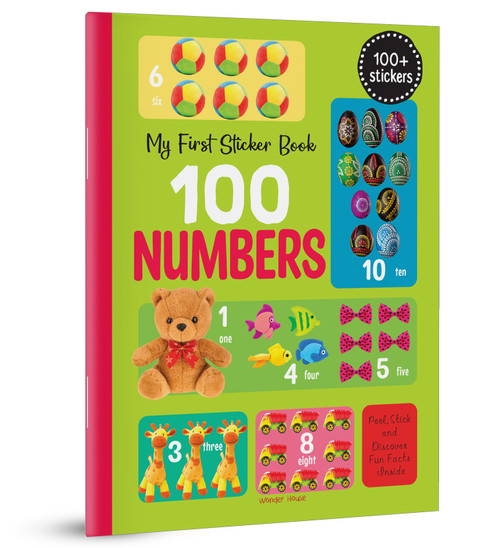 My First 100 Numbers Stickers by , 9789362141712