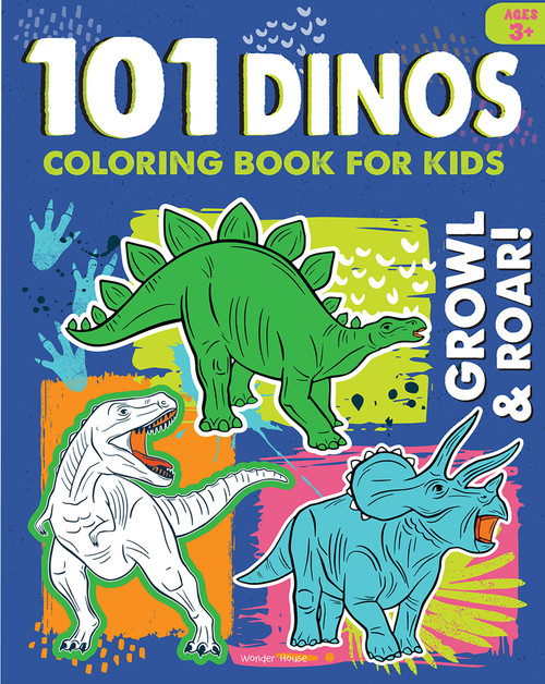 101 DINO Coloring Book For Kids, 9789362146519