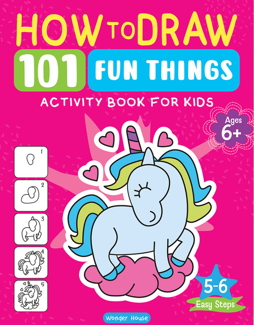 101 Learn to Draw Fun Things by Wonder House Books, 9789362147943