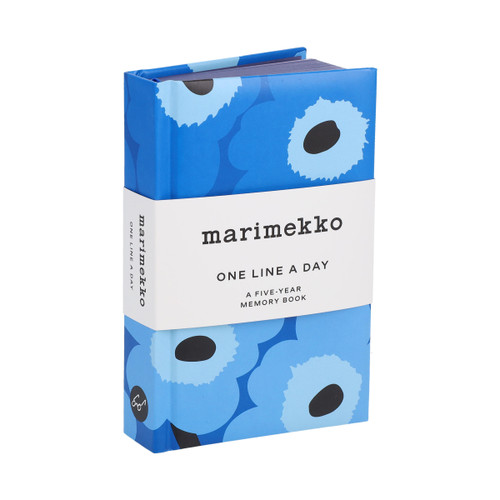 Marimekko One Line a Day (Blue Unikko) (A Five-Year Memory Book) (Miniature Edition) by Marimekko, n/a Marimekko, 9781797243535