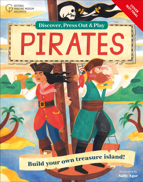 Pirates Discover, Press-out and Play by DK, 9798217135837