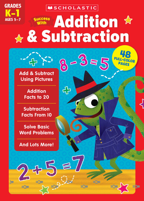 Scholastic Success with Addition & Subtraction (K-1) by Scholastic Teaching Resources, 9798225033323