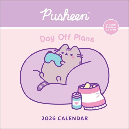 Pusheen 2026 Wall Calendar (Day Off Plans) by Claire Belton, 9781524899226